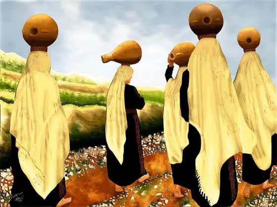 Палестинская женщина — Махмуд Аль-Булис