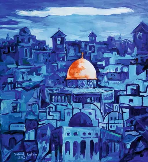 Пейзаж Иерусалима — Сухейл Салем