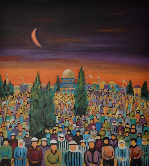 Пятничная молитва в мечети Аль-Акса — Талеб Двейк